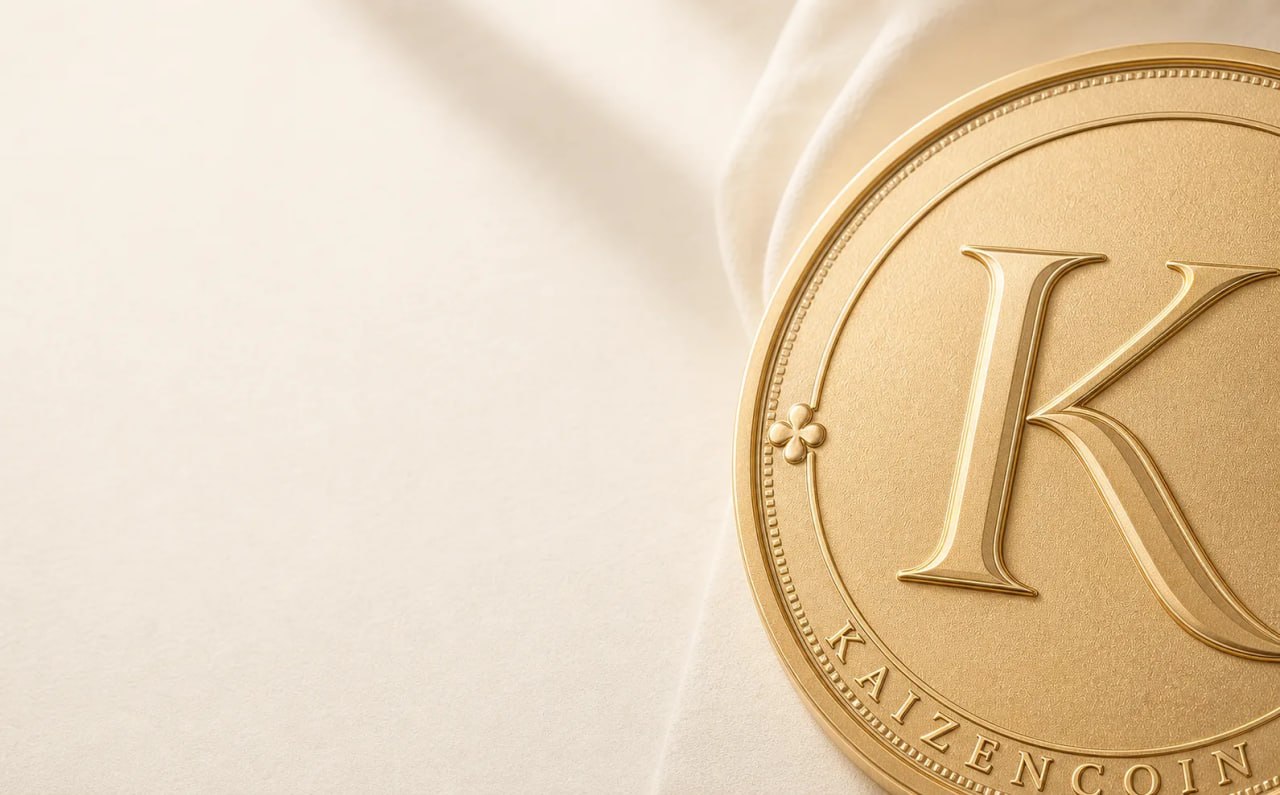 The gold kaizen coin mark